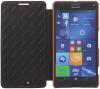 StilGut Book Type, Genuine Leather Case, Cover for Microsoft Lumia 950 XL / 950 XL Dual SIM, Cognac Brown