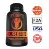 BOOST ELITE Testosterone Booster to Increase Testosterone, Libido & Energy, 9 Powerful Ingredients Including Tribulus Terrestris, Fenugreek, Yohimbe, Maca, Horny Goat Weed & Tongkat Ali, 90 Caps
