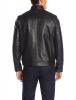 Calvin Klein Men's Slim Fit Basic Leather Jacket