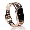 Deal_win Smart Bracelet Bluetooth Wrist Watch Phone for iOS Android iPhone Samsung Support Caller ID, Health Pedometer Bluetooth Sync Smart Watch Phone Bracelet For IOS Android Samsung iPhone (gold)