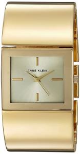Anne Klein Women's Quartz Metal and Alloy Dress Watch, Color:Gold-Toned (Model: AK/2648CHGB)