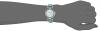 Anne Klein Women's AK/2383MPLB Swarovski Crystal Accented Silver-Tone and Blue Leather Strap Watch