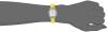 Anne Klein Women's AK/2385SVYL Easy To Read Silver-Tone and Yellow Leather Strap Watch
