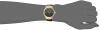 Anne Klein Women's AK/2358RGBK Diamond-Accented Rose Gold-Tone and Black Croco-Grain Leather Strap Watch
