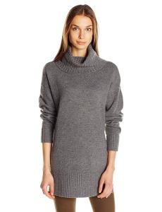 Moon River Women's Turtleneck Sweater Dress