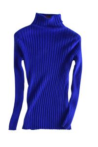 Liny Xin Women's Cashmere Long Sleeve Turtleneck Slim Was Thin Sweater