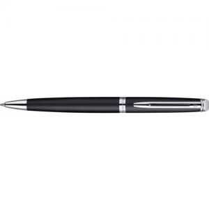 Waterman Hemisphere Matte Black CT (Chrome Trim) Ballpoint Pen – 1782300