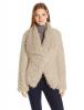 Betsey Johnson Women's Curly Lamb Faux Fur