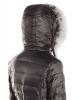 French Connection Women's Down Coat with Belt and Sherpa Lined Faux Fur Hood
