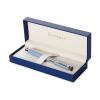 Waterman Perspective Light Blue w/ Chrome Medium Point Fountain Pen (S0831100)