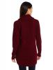 Jason Maxwell Women's Long Sleeve Textured Shirttail Pullover Sweater