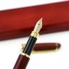 BTSKY Natural Handcrafted Rosewood Fountain Pens ,Fashion Elegant Gift Ink Pen for Signature Calligraphy Executive Business