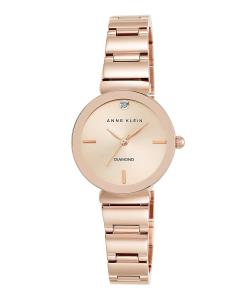 Đồng hồ Anne Klein Women's AK/2434RGRG Diamond-Accented Rose Gold-Tone Bracelet Watch