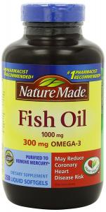 Nature Made Fish Oil 1000 Mg, Value Size, Softgels, 250-Count