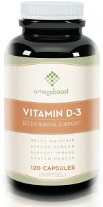 Omegaboost Vitamin D3 (120 Capsules) - 5000 iu