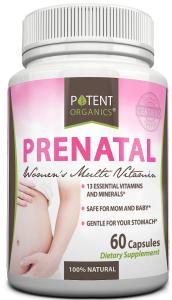 Extra Safe Prenatal Vitamins, with Folic Acid! Help Your Baby Grow and Mom Stay Healthy - Contains Iron, Calcium and Many Vitamins - 100% Satisfaction Guarantee