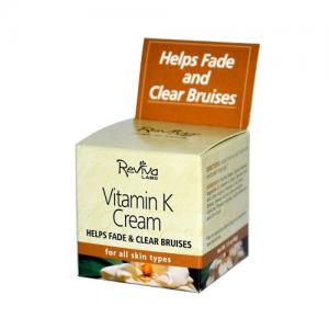 Reviva Labs Vitamin K Cream, For All Skin Types, 1.5-Ounce