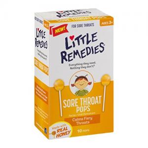 Little Remedies Sore Throat Pops, 10 Count