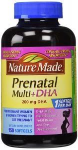 Nature Made Prenatal Multi+DHA 200mg, 150 Softgels