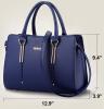 Micom 2017 Summer Womens Pure Color Pu Leather Boutique Tote Bags Top Handle Handbag