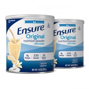 Ensure Original Nutrition Powder, Vanilla, 14-Ounce, 2 Count (14 Servings)