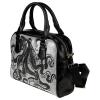 InterestPrint Ocean Animal Octopus PU Leather Aslant Shoulder Tote Handbag Bag