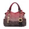 Realer Women's Handbag Tote Purse Shoulder Bag Pu Leather Fashion Top Handle Designer Bags for Ladies