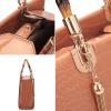 MMK collection Women Fashion Matching Satchel handbags with wallet(6900)~Designer Purse ~Multi Pocket ~ Beautiful Designer Handbag Set
