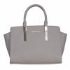 Kenneth Cole Reaction Womens Silvera Embossed Faux Leather Satchel Handbag
