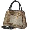 Women's Fashion Exotic Leopard Print Shoulder Bag Top-Handle Handbag