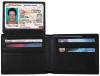 Travelambo Genuine Leather RFID Blocking Wallets Mens Wallet Bifold