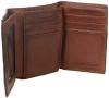 Weber's Leathers Men's Trifold with Buck Concho