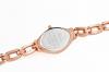 Voeons Women's Luxury Rhinestone Watchcase Rose Gold Steel Bracelet Watch
