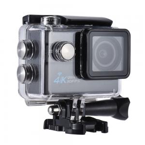 Andoer 2.0" LCD Wifi Action Sports Camera Ultra HD 16MP 4K 30FPS 1080P 60FPS 4X Zoom 170 Degree Wide-Lens Support Image Rotation Time Watermark Waterproof 30M Car DVR DV Cam Diving Bicycle