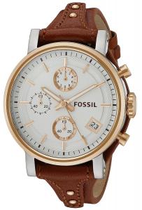 Fossil Original Boyfriend Chronograph Leather Watch