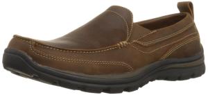 Skechers USA Men's Relaxed Fit Memory Foam Superior Gains Slip-On