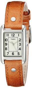 Timex Women's T2N905 Bristol Park Brown Leather Strap Watch