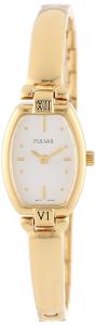 Pulsar Women's PEGA68 Gold-Tone Stainless Steel Bangle Watch
