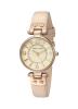Anne Klein Women's 10/9442RGLP Rose Gold-Tone Watch with Leather Band