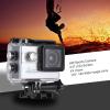 Andoer 2.0" LCD Wifi Action Sports Camera Ultra HD 16MP 4K 30FPS 1080P 60FPS 4X Zoom 170 Degree Wide-Lens Support Image Rotation Time Watermark Waterproof 30M Car DVR DV Cam Diving Bicycle