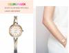 Elegant womens watchs Sunrise Famous Brand Bracelet Watch Fashion Luxury Ladies Quartz Wrist Watches