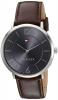 Tommy Hilfiger Men's 'Sophisticated Sport' Quartz Stainless Steel and Leather Automatic Watch, Color:Brown (Model: 1710352)
