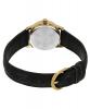 Casio Women's LTPV002GL-7B Black Leather Quartz Watch