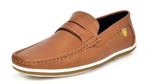 Bruno MARC MODA ITALY BUSH Men's Casual Rubber Sole Driving Loafers Stitched Lining Slip On Boat Shoes