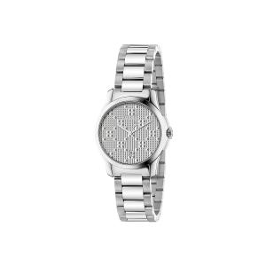 Gucci Women's Swiss Quartz Stainless Steel Dress Watch, Color:Silver-Toned (Model: YA126551)