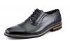 Bruno HOMME MODA ITALY PRINCE Men's Classic Modern Oxford Wingtip Lace Dress Shoes