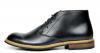 Bruno MARC BERGEN-02 Men's Formal Classic Lace Up Leather Lined Short Ankle Dress Chukka Boots