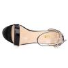 ZriEy(TM) Women Sandals High Heels 11cm Open Toe Ankle Straps Summer Bridal Patent Leather Shoes