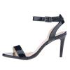 ZriEy Women Ankle Strap Open Toe Stiletto Mid High Heel Sandals for Party Wedding Dancing