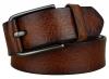 Bullko Men's Pin Buckle Casual Genuine Leather Belt